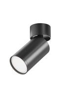 Точковий світильник чорний поворотний H-12.3 cm GU10 Black Spot 260240-100007390