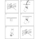 Точковий світильник чорний поворотний H-12.3 cm GU10 Black Spot 260240-100007390