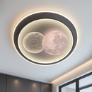 Люстра стельова світлодіодна D-50 cm Led 100W White + Grey Universe 2 spheres 251253-100006772