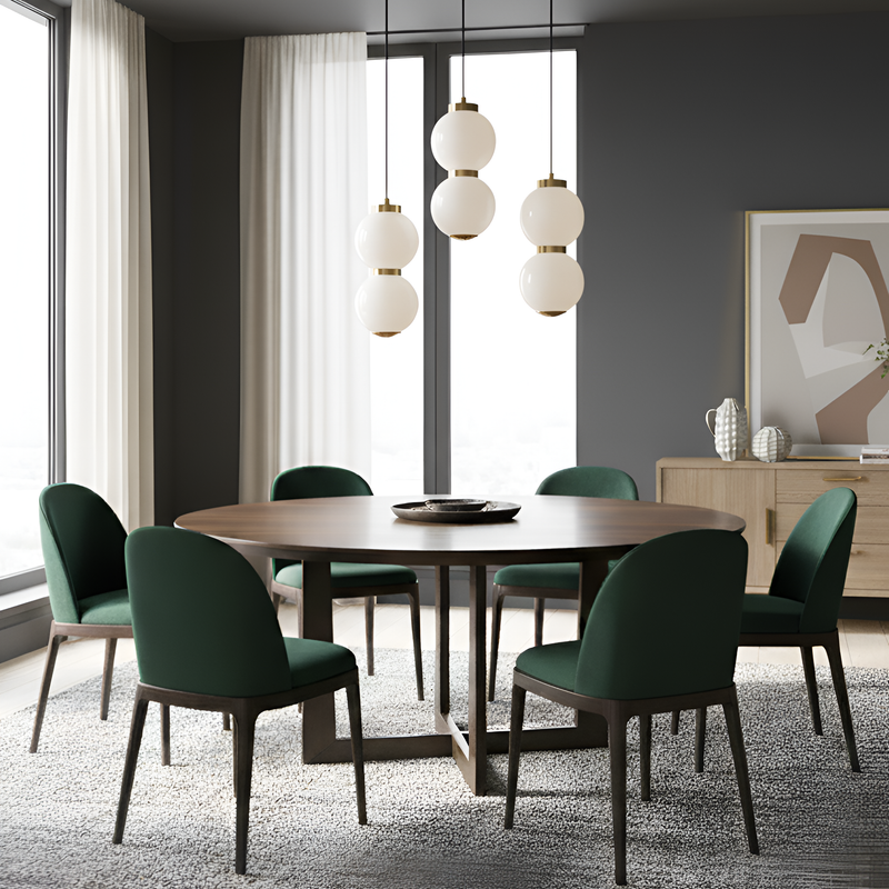 Підвісний світильник золотий подвійний з білими плафонами H-22 cm Led 6W Gold Pearl Balls 251166-100006688