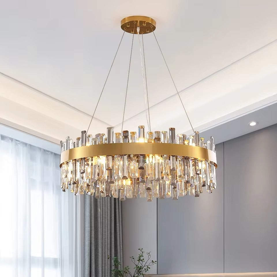 Підвісний світильник D-80 cm Led 115W 3000K 4000K 6000K Gold Empire 250118-100004056
