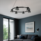 Підвісні світильники Industrial Black + Graphit 3000К-6000К D-60cm Led 12W / D-80cm Led 18W / D-100cm Led 24W 231018-100002689