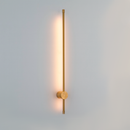 Світильник настінний золотий H-60cm / 90 cm / 125 cm Led 7W / 9W / 12W Gold Pipe Line 251036-100006397
