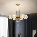 Підвісні світильники  D-70 cm 6xE27 / D-78 cm 8xE27 Brass Luxury Ann 231018-100002674