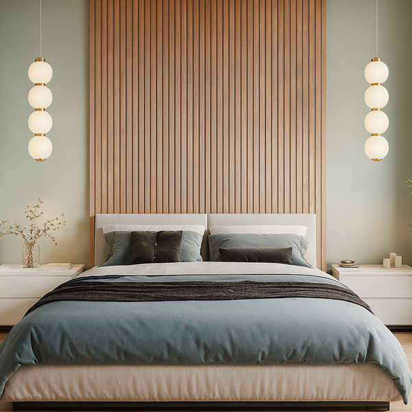 Підвісний світильник золотий з чотирма білими плафонами Led 10W Gold Pearl Balls 251166-100006690