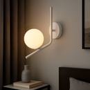 Настінний світильник Pally White Bollo Н-33cm G9 White 250577-100004912
