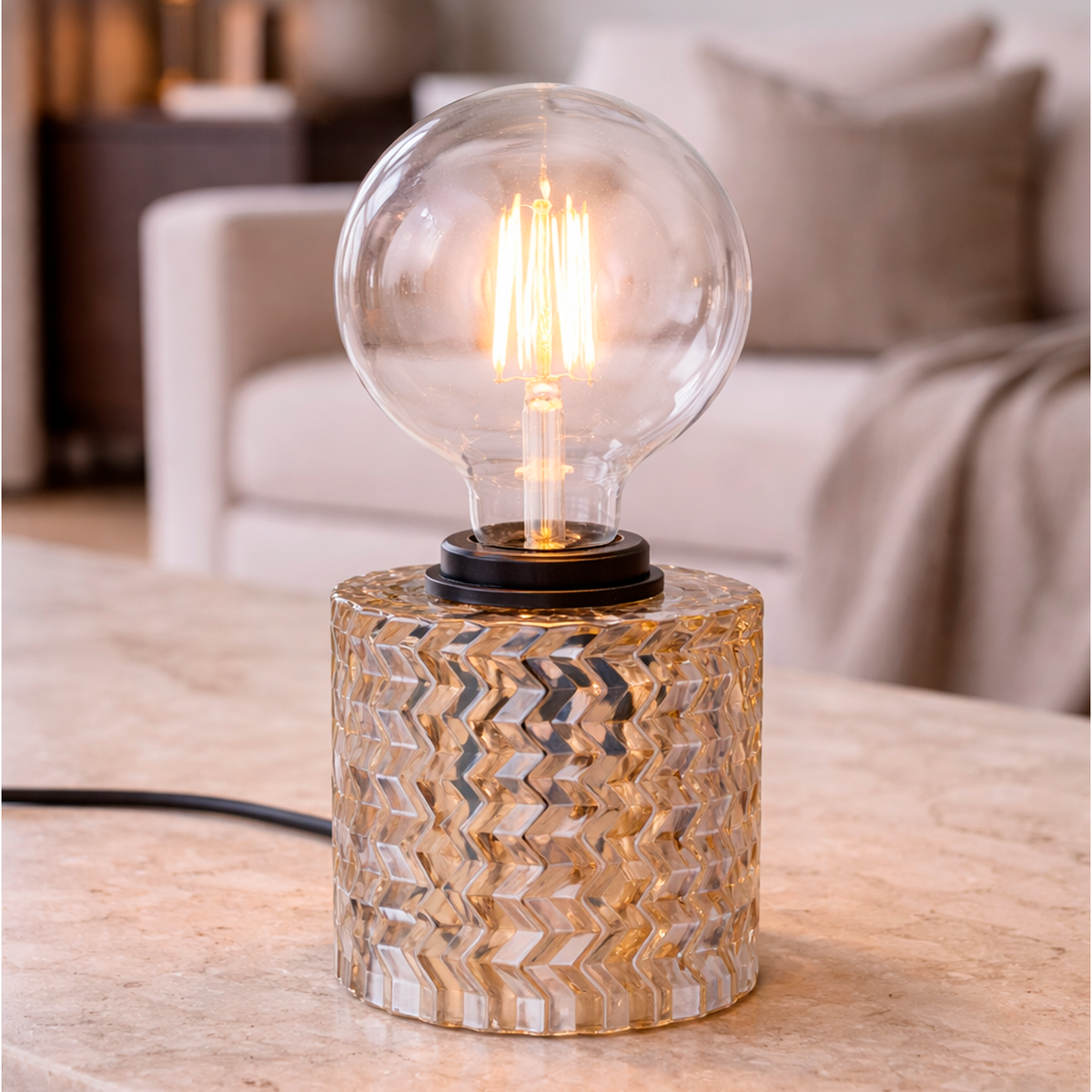 Лампа настільна з фігурним корпусом H-12,8 cm E27 Gold Formo Bulb 260209-100007494