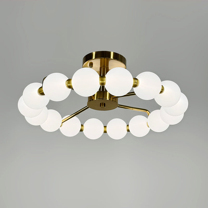 Стельові світильники Pearl 4000K D500 Led 28W / D770 Led 47W Gold + White 250218-100004161