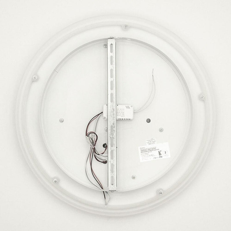 Ультратонка стельова біла кругла люстра з кільцями D-46 cm Led 70W White Home circle 250874-100005738