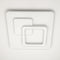 Ультратонка стельова біла квадратна люстра світлодіодна L-46 cm Led 70W White Home square 250874-100005739
