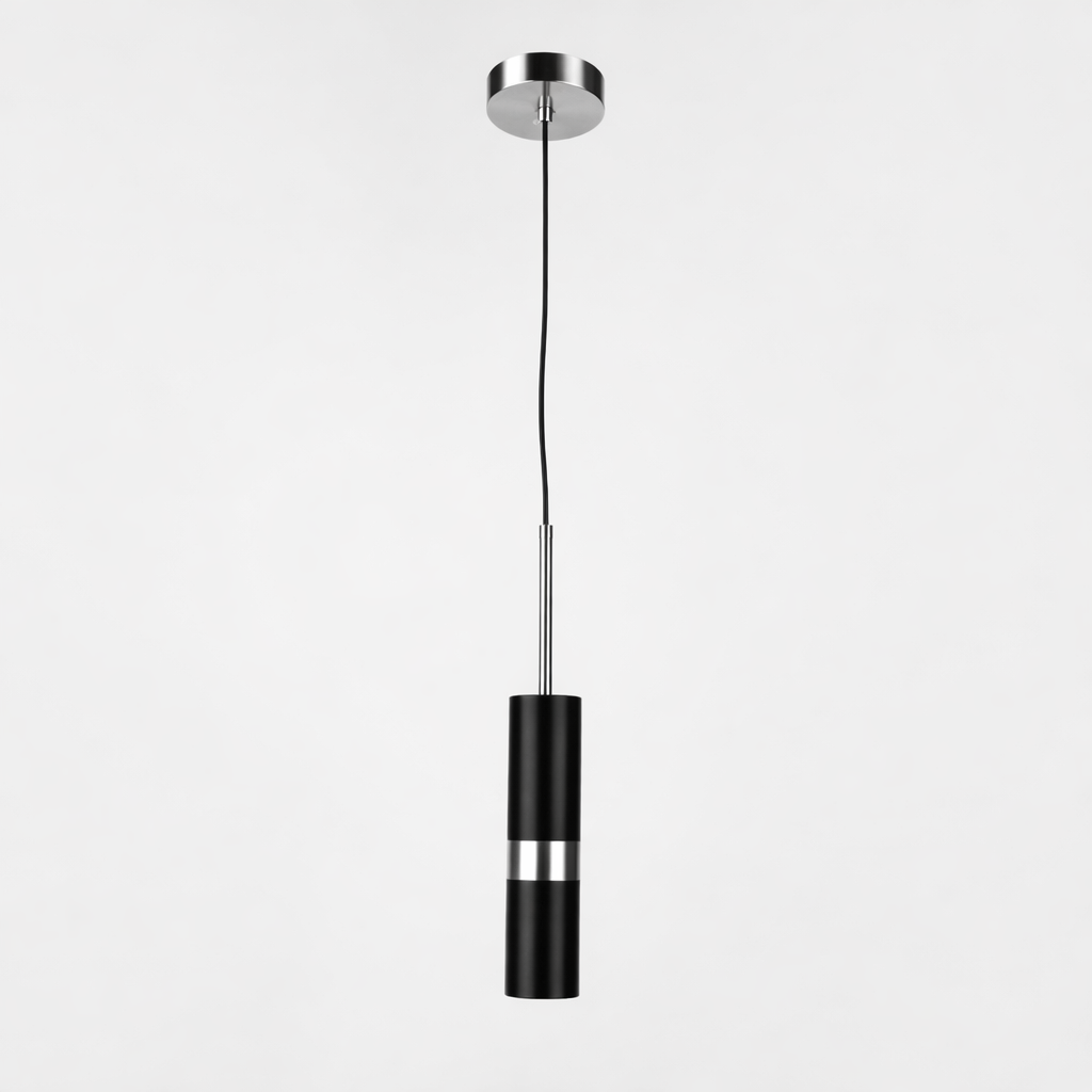 Підвісний світильник чорний з хромом Spoon Meddy Black+Chrome 251219-100006965