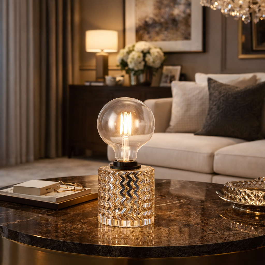 Лампа настільна з фігурним корпусом H-12,8 cm E27 Gold Formo Bulb 260209-100007494