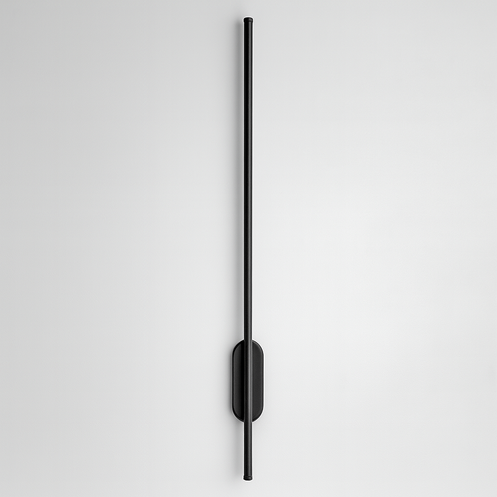 Бра чорне поворотне L60 cm/ L80 cm/ L100 cm/ L120 cm/ L150 cm 4000K Black Pipeline oval turn 240818-100003608