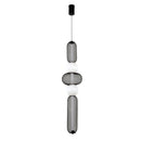 Підвісний світильник H-95 cm Led 12W 3000K Black+White Lattice 260131-100007199