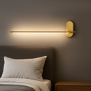 Бра золоте поворотне Pipe line oval turn L60 см / L80/см / L100 см 4000K Gold 240818-100003603