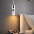 Підвісний світильник білий з хромом Spoon Meddy White+Gold 251219-100006966