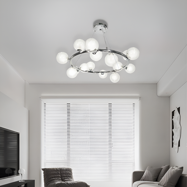 Підвісний світильник Modo clear bubble D-75 см 15xG9 Chrome + Clear 250418-100004371