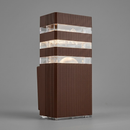Настінний кавовий вуличний світильник H-23 cm 1xE27 IP54 Coffee Miranda 260719-100008353