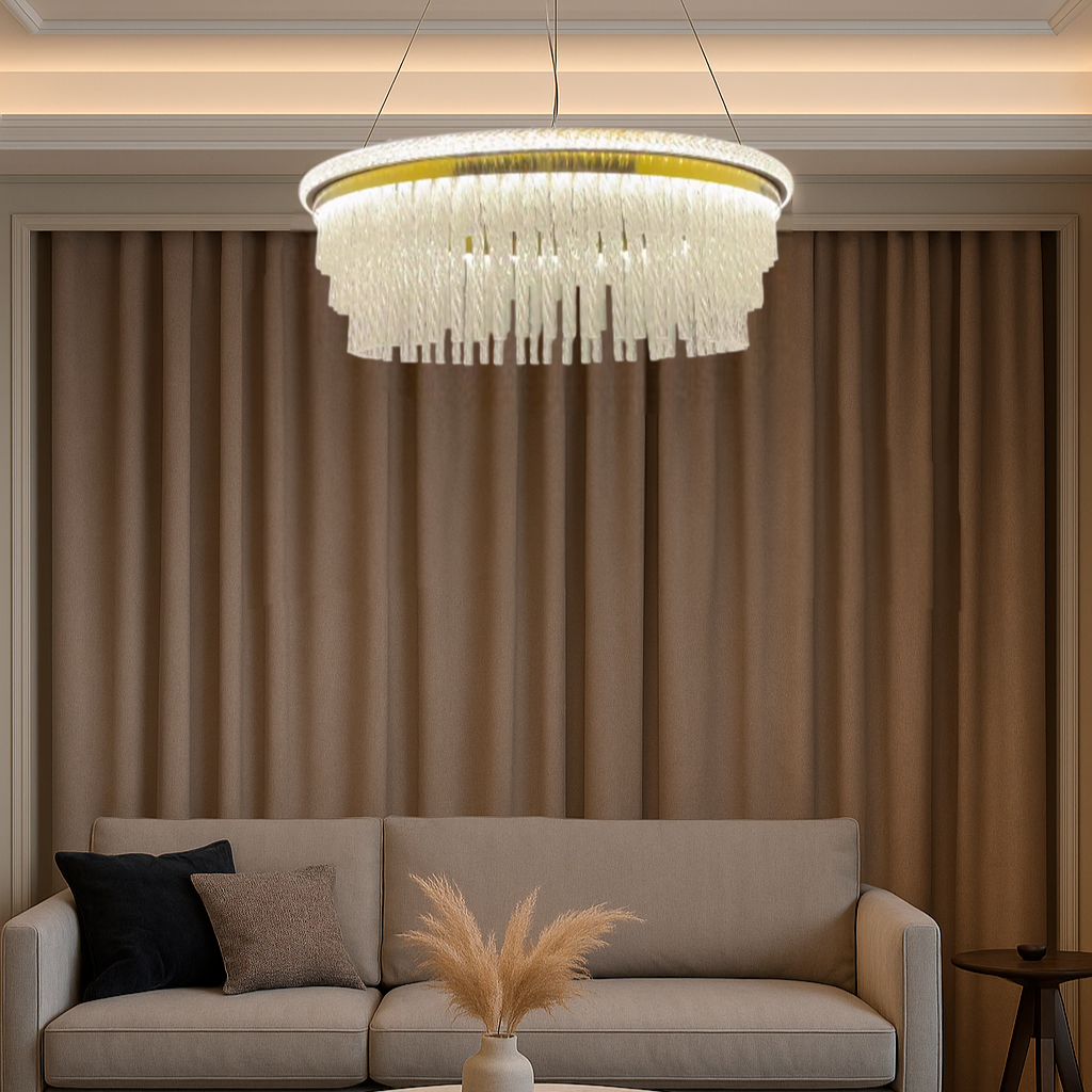 Люстра Luxury D-60 cm / D-80 cm Gold 250488-100004544