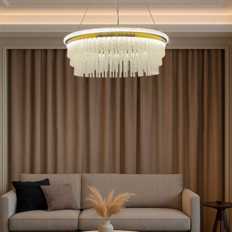 Люстра Luxury D-60cm / D-80cm Gold 250488-100004544