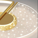 Стельовий світильник Pero ceiling D490 Led 48W 3000K 4000K 6000K Gold 250335-100004230