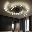 Стельовий світильник Fan lamp 28 D100 Led 20W 4000K Black 250118-100004031