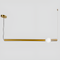 Підвісна люстра Horizontal tubes L-90cm 7W Gold 250518-100004853