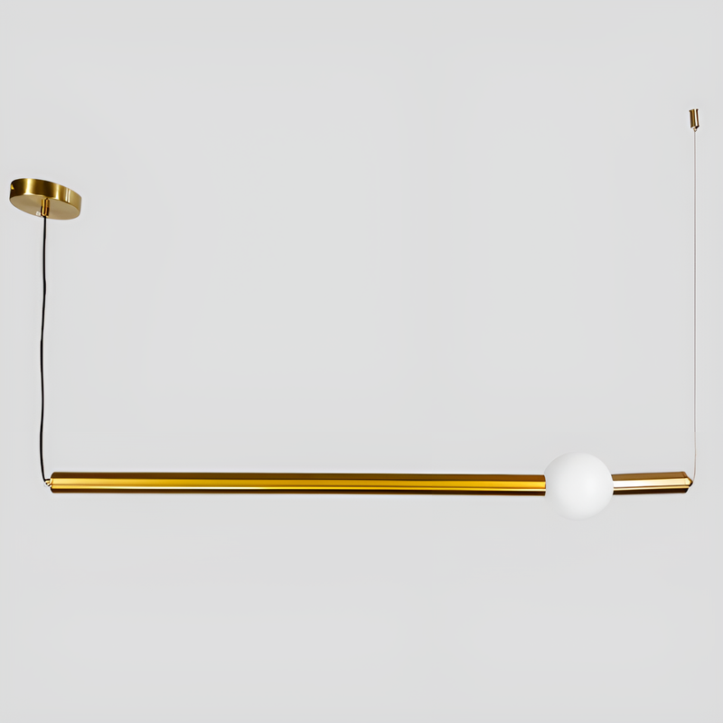 Підвісна люстра Horizontal tubes L-90cm 7W Gold 250518-100004853