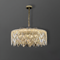 Люстра Crystal D-60cm / 80cm Е14 Gold 250488-100004531