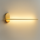 Бра золоте поворотне Pipe line oval turn L60 см / L80/см / L100 см 4000K Gold 240818-100003603