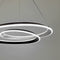 Люстри підвісні чорні D-60 cm / D-80 cm Led Black Rings 211218-100000550