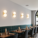 Настінний світильник Balls D-15 см G9 Gold + White 250358-100004290