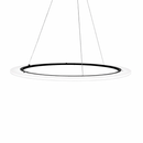 Підвісні люстри чорні D-60 cm / D-80 cm Led 3000K-6000K Black Circle 260118-100007177