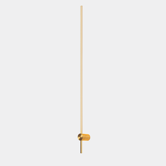 Світильники настінні золоті H-60cm / 90 cm / 125 cm Led 7W / 9W / 12W Gold 4000K Pipe Line 251036-100006397