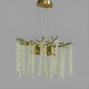 Люстра підвісна золота D-60 cm E14 Gold Tree 250753-100005606