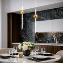 Підвісний світильник білий з золотою кулею H-60 cm Led 7W Gold+White Lee 260335-100007673