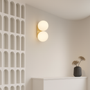 Настінний світильник Balls D-15 см G9 Gold + White 250358-100004290