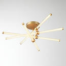 Стельовий LED-світильник золотий Line D-81 cm H-24 cm 76W Gold  220720-100000924