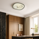 Люстра стельова світлодіодна D-50 cm Led 100W White + Grey Universe 2 center spheres  251253-100006773