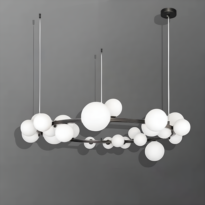 Люстра Bubbles G9x24 Black + White 250431-100004576
