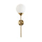 Світильник настінний Modo ball white glass H-49 cm 1xE27 Gold 240931-100003633