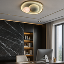 Люстра стельова світлодіодна D-50 cm Led 100W White + Grey Universe 2 center spheres  251253-100006773