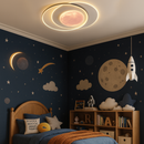 Люстра стельова світлодіодна D-30 cm / D-50 cm Led 50W / 100W White+Grey Universe sphere 251153-100006742