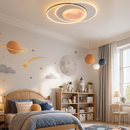 Люстра стельова світлодіодна D-30 cm / D-50 cm Led 50W / 100W White+Grey Universe sphere 251153-100006742