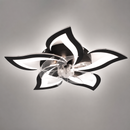 Люстра стельова чорно-біла з вентилятором та пультом D-68 cm Led 85W Black + White Rounda 260775-100008480