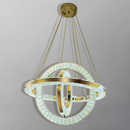 Люстра Crystal Rings 3 D-60 cm Gold 250676-100005127