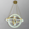 Люстра Crystal Rings 3 D-60 cm Gold 250676-100005127