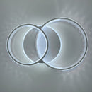 Стельова люстра біла з пультом L-60 cm H-11 cm Led 80W 3000-6000K White Arka lamp 251174-100006650