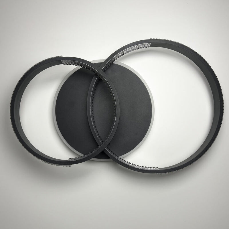 Стельова люстра чорна з пультом L-60 cm H-11 cm Led 80W 3000-6000K Black Arka lamp 251174-100006649