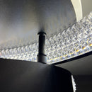 Стельова люстра чорна з пультом L-60 cm H-11 cm Led 80W 3000-6000K Black Arka lamp 251174-100006649